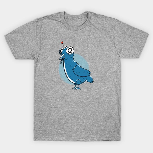 Funny Bird – Pigeon T-Shirt by Chaplo